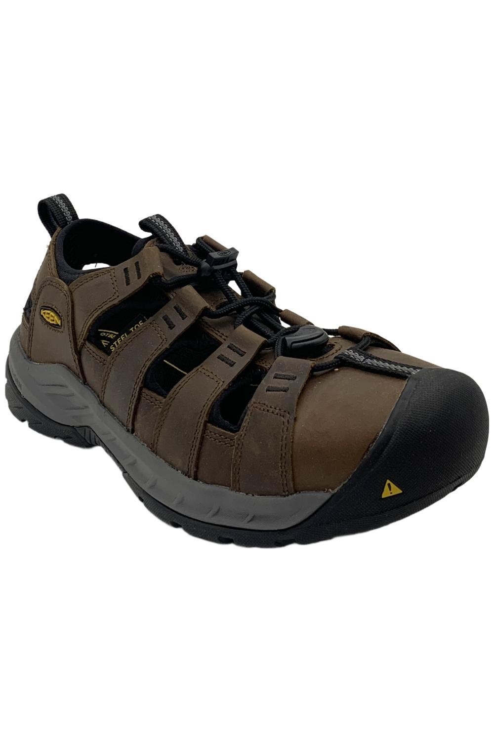 KEEN Utility Uomo Atlanta 2 Sandali Cooler Cascade Marrone Nero