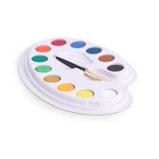 Camel Kokuyo Student Water Color Cakes - 12 Shades