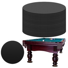 30 Pcs Billiard Pool Table Leg Shims, 3" Diameter Rubber Pool Table Leveling ...