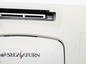 Sega Saturn White HST-3220 NTSC-J Japan Tested w/ Controller + DecAthlete