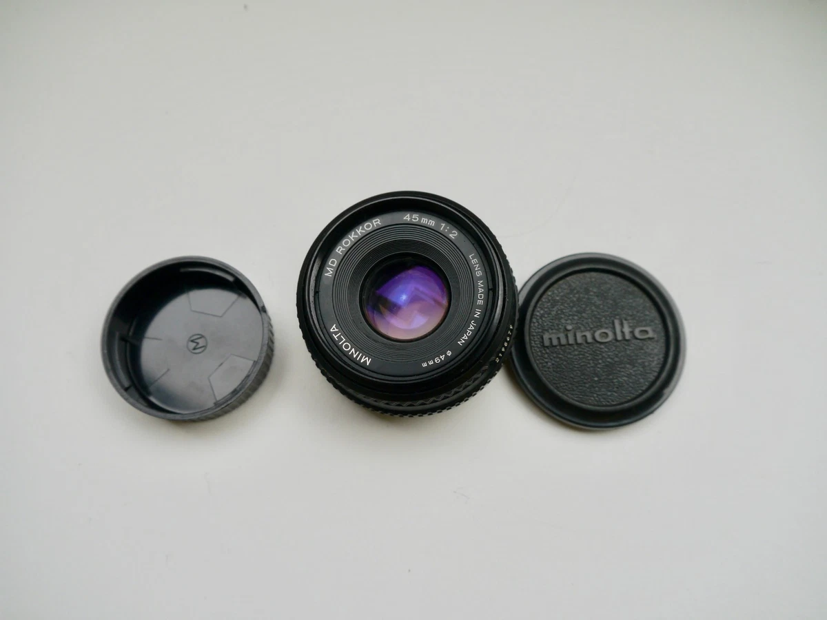 Objectif Minolta MD Tele Rokker-X Zoom 200mm F/1.4 - Livraison Gratuite
