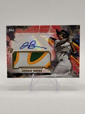 2023 Topps Inception Jonah Bride Patch Auto Autograph Rookie RC #/149 Athletics