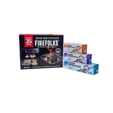 EZ'n Aluminium tray [Made in UK] & Zipper bags [Made in Korea]