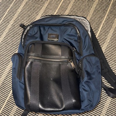 TUMI Alpha Bravo Backpack Bag Ballistic Nylon Navy Men