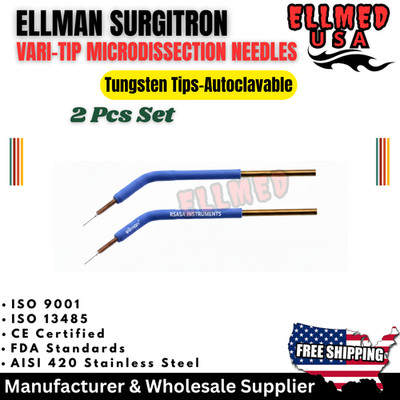 Ellman Surgitron A8B Vari-Tip Microdissection Needle Electrodes - Reusable CE