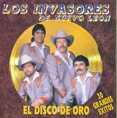 LOS INVASORES DE NUEVO LEON - Disco De Oro - CD - **Excellent Condition**