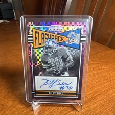 2025 Panini Prizm Flashback Billy Sims Autograph FLA-BSS Detroit Lions NFL