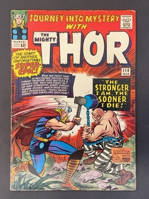 Journey Into Mystery #114 With Thor 1965 First Absorbing Man Nice Low-Mid-Grade