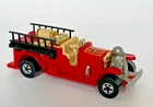 Vintage Hot Wheels Old Number 5 Fire Engine Truck 1980 Hong Kong