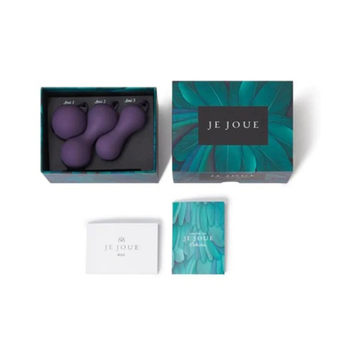 #ad Je Joue Ami 3 Piece Silicone Kegel Set Purple $59.97