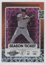 2021 Contenders Season Ticket Optic Pink Velocity Prizm 9/9 Mike Yastrzemski 7iu
