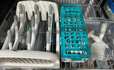 OXO Tot Plastic Drying Rack Bottles  Dishwasher Basket  Bottle Brush