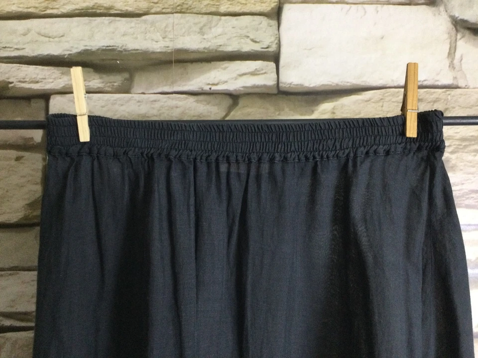 cocon.commerz PRIVATSACHEN STILWALD Volantrock aus NETTEL in grau Größe 2 - Bild 2 von 4