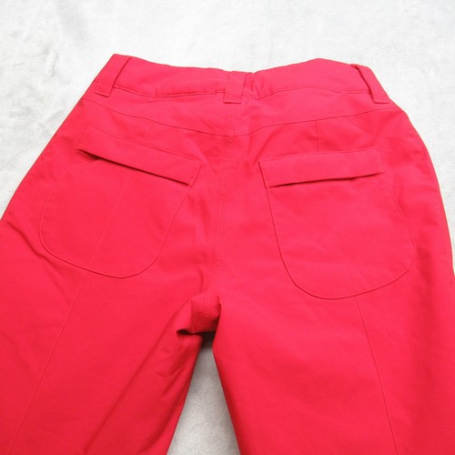 Spyder GoreTex Snow Pants Womens 4 Red Hint US Ski Team Insulated Waterproof - Picture 12 of 22