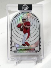 2019 KYLER MURRAY #'d /7 Panini Obsidian Rookie Card RC Tunnel Vision SP Cards. rookie card picture