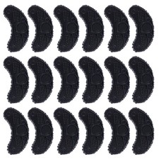20 Pcs Rubber Bottom Heel Sticker High Cushion Inserts Pads Women's Back Liners