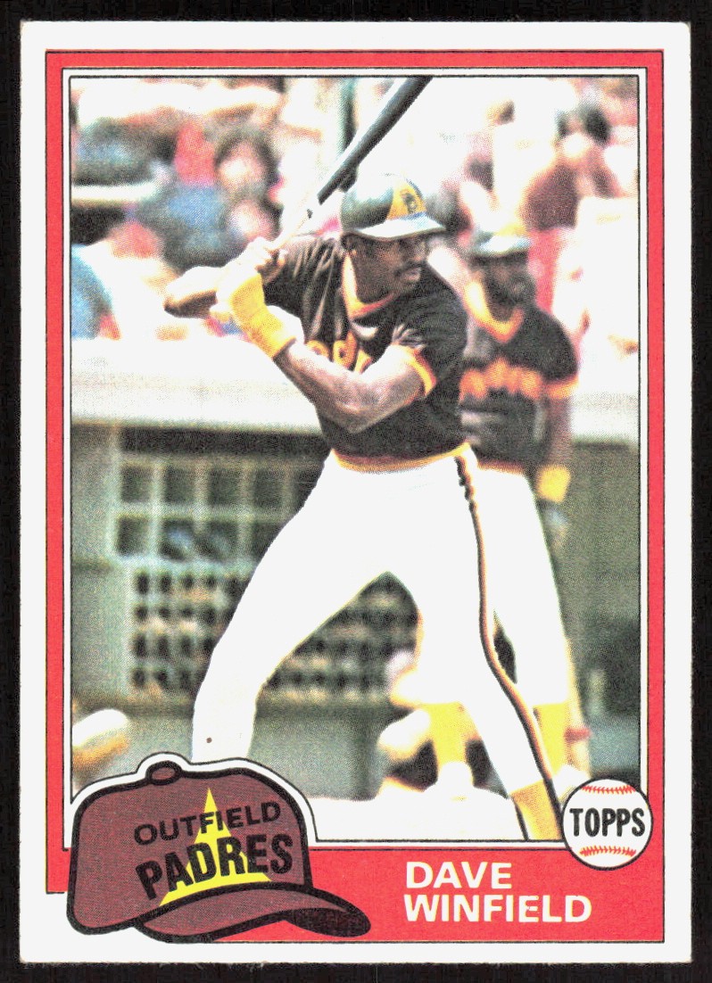1981 Topps #370 Dave Winfield