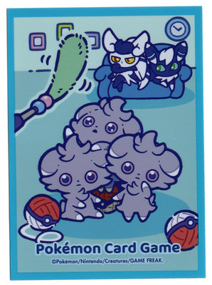 Pokemon Center Japan Card Sleeve Espurr & Meowstic Family Cute (Qty x1)-New