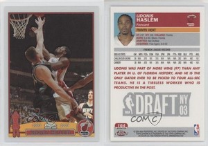 2003-04 Topps Chrome Refractor Udonis Haslem #164 Rookie RC