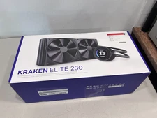 NZXT Kraken Elite 280mm AIO CPU Liquid Cooler w/ LCD Display (RL-KN28E-B1)