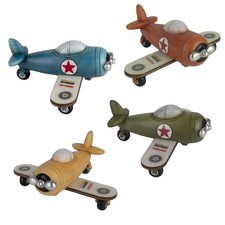 1 PZ SPEED AEREO aereoplano in resina colorata da 12.5 cm BOMBONIERA 1GM3