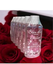 Bien Etre Eau de Cologne Rose Geranium  6 Packs  250 ml Each