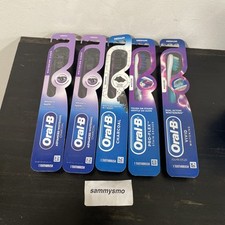 Oral B Charcoal, VIVID, pro flex, Whitening Toothbrush MEDIUM Bristles, x5