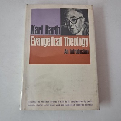 Vintage Evangelical Theology Karl Barth White HC DJ Holt Rinehart 1963 USA