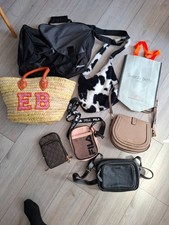 BAG BUNDLE x 8 ASSORTED STYLES & COLOURS