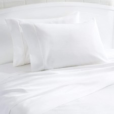 1000 Thread Count 100 Egyptian Cotton Pillow Cases, Set of 2 Pillowcase, Lon...