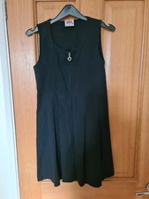 David Luke Girls' School Pinafore Dress | Age 9/10 | Navy