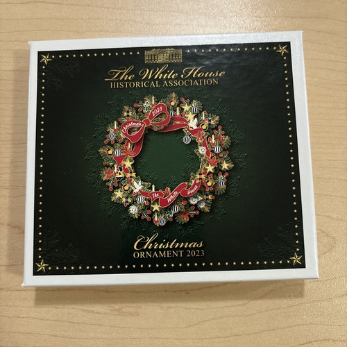Vintage 2023 Christmas Tree Ornament The White House Historical