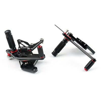 とき　3点セット Rearset Rear set For Trium Speed Triple 1050 2005-2010 Black