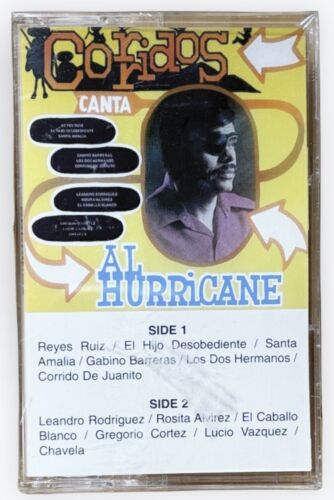 SEALED- Al Hurricane - Corridos Canta - Cassette - New Mexico - HS-10012 - Picture 1 of 3