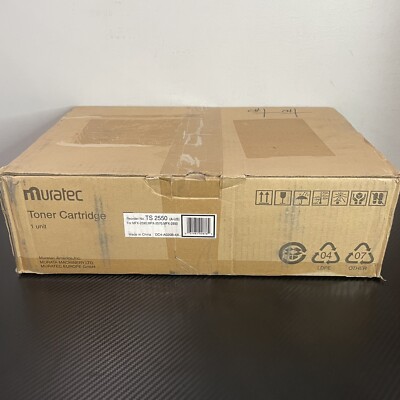 Muratec TS 2550 Black Toner Cartridge for Muratec MFX-2550 Series MFX-2570 New
