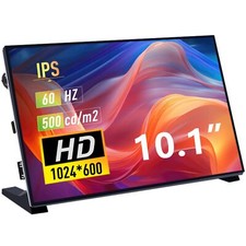 10.1 Inch LCD Screen for Raspberry Pi 1024x600 IPS LCD Display HDMI Portable