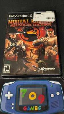 Mortal Kombat Shaolin Monks (Sony PlayStation 2) PS2