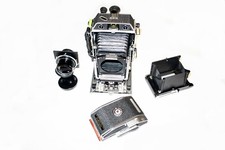 EXC Horseman 980, + Graflex TeleOptar 250 mm + Dorso smerigliato + Roll Film 6x9