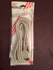 10ft DB25 Multi Purp RS-232 Serial/Parallel M/F Straight-Thru Extension Cable