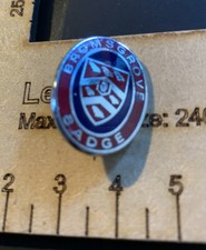 Pin Badge. Bromsgrove Badge,