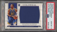 2021 National Treasures Jonathan Kuminga Rookie Colossal RPA /99 Psa GEM 10 AUTO