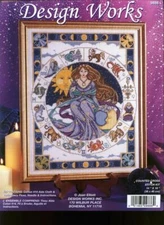 oop rare Design Works Cross Stitch Kit  9886 Astrology