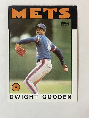 1986 Topps #250 Dwight Gooden New York Mets