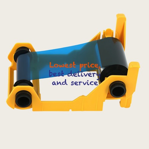 Free Shipping 1PC 800017-240 YMCKO Color Ribbon For Zebra P110i Printer - 第 1/4 張圖片