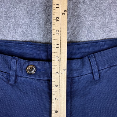 Spier Mackay Pants Mens Size 34 Blue Slim Slacks Trousers Cotton - Picture 8 of 14