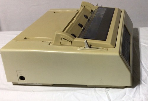 vintage Okidata GE5253P Microline 320 9 Pin Impact Dot Matrix Printer Parallel - Picture 5 of 6