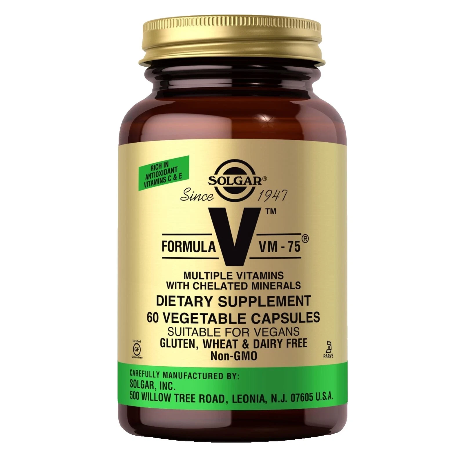 Aminoácido Solgar Cápsula vitaminas y minerales