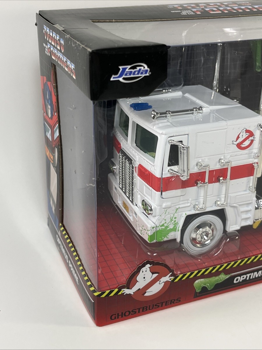 TRANSFORMERS OPTIMUS PRIME GHOSTBUSTERS MASHUP 1:24 DIECAST
