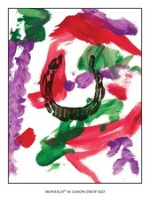 Moneigh print painted by Lemon Drop Kid at Lane's End Farms