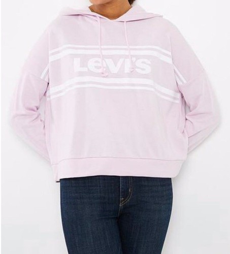 Graphic Sports cropped Hoodie (Pink 